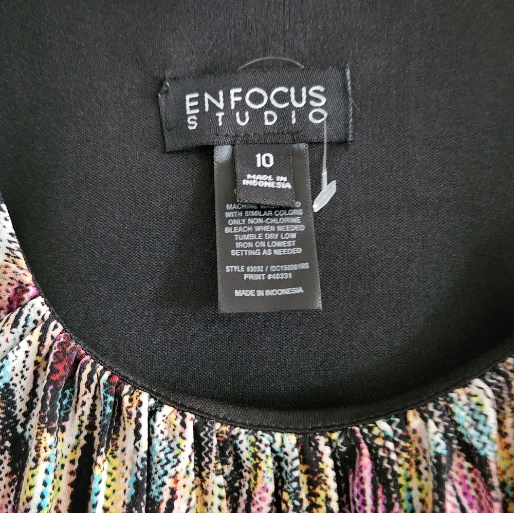 Enfocus Studio Colorful Dress - Picture 4 of 4